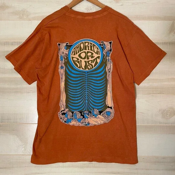 Vintage NWT Black Crows Amorica Or Bust 1994 Deadstock Shirt Mens L RARE